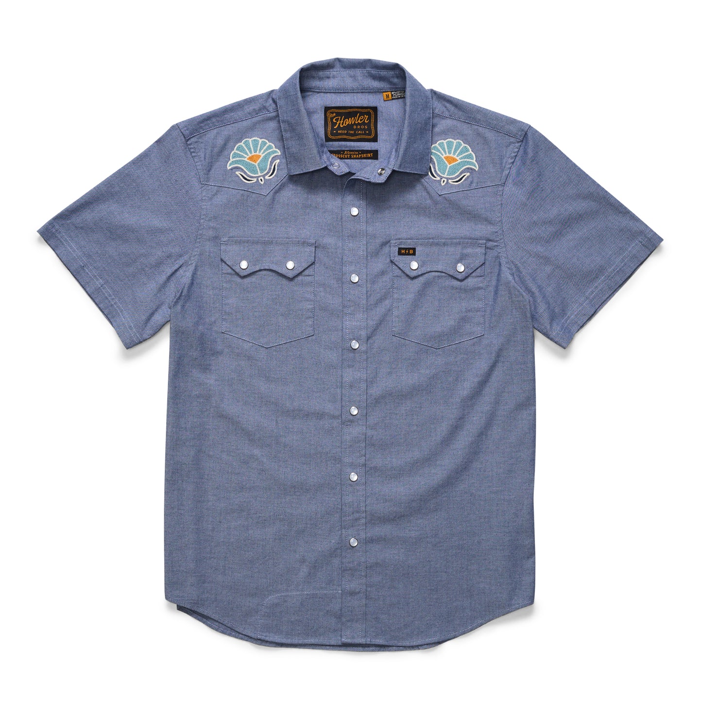 Crosscut Deluxe Snapshirt - Indigo