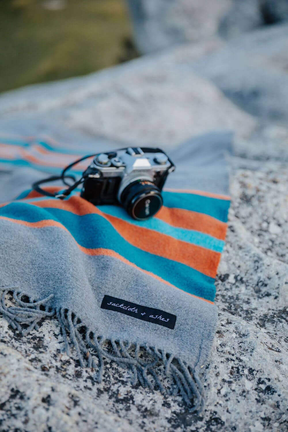 Fall Throw Blanket (Camp Rapids)