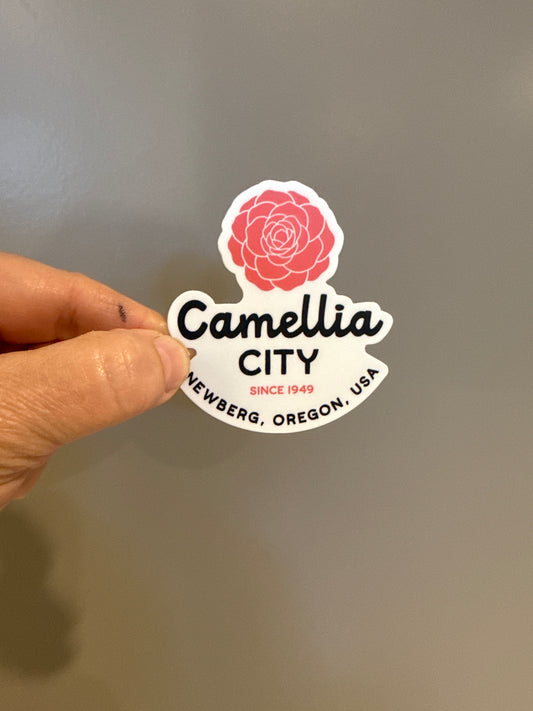 Camellia City Sticker