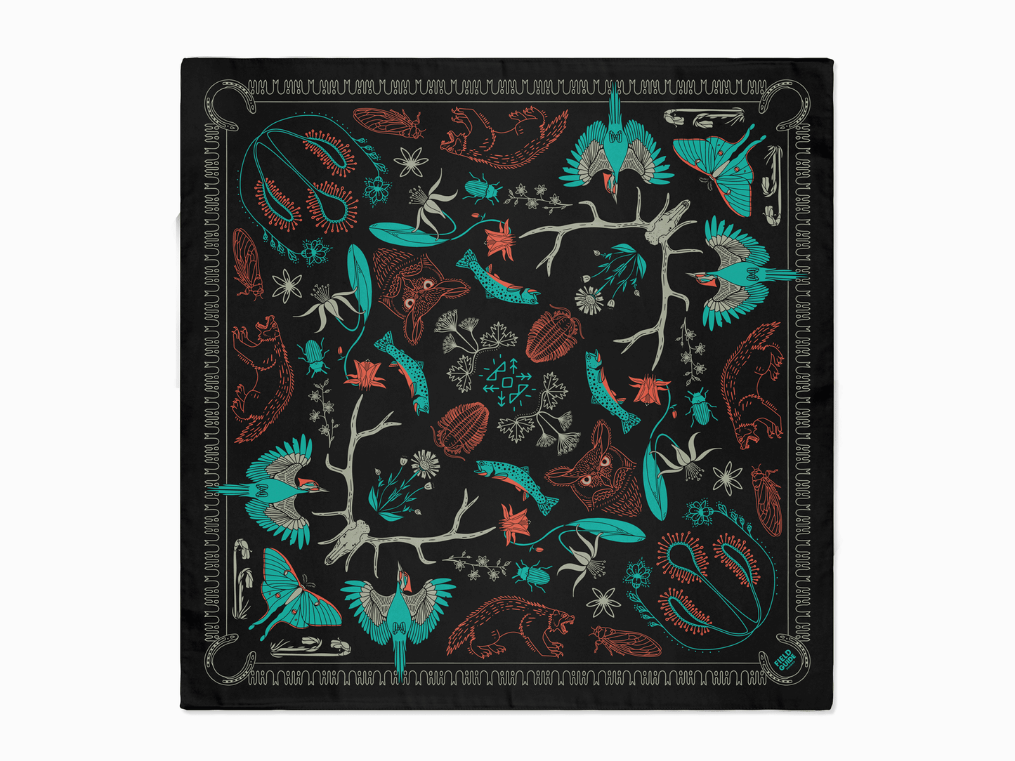 Bob Marshall Wilderness - Montana Landmark Bandana - NEW