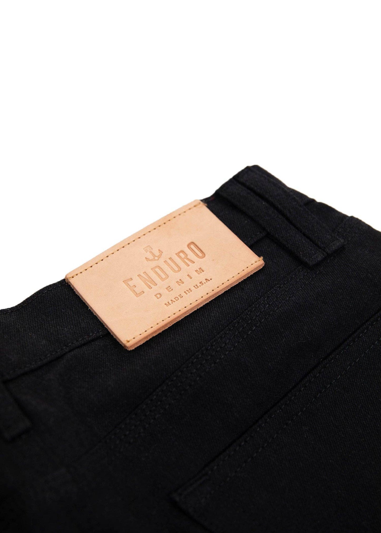 Enduro Reinforced Denim Jeans in Black