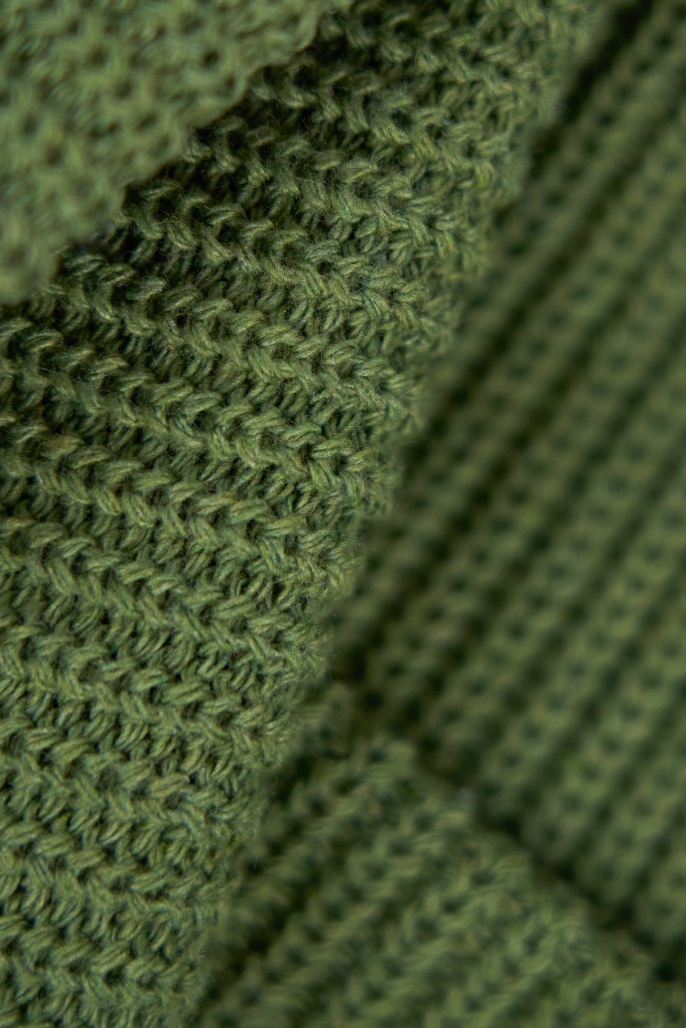 Ulota Moss Green Upcycled Cotton Watchcap