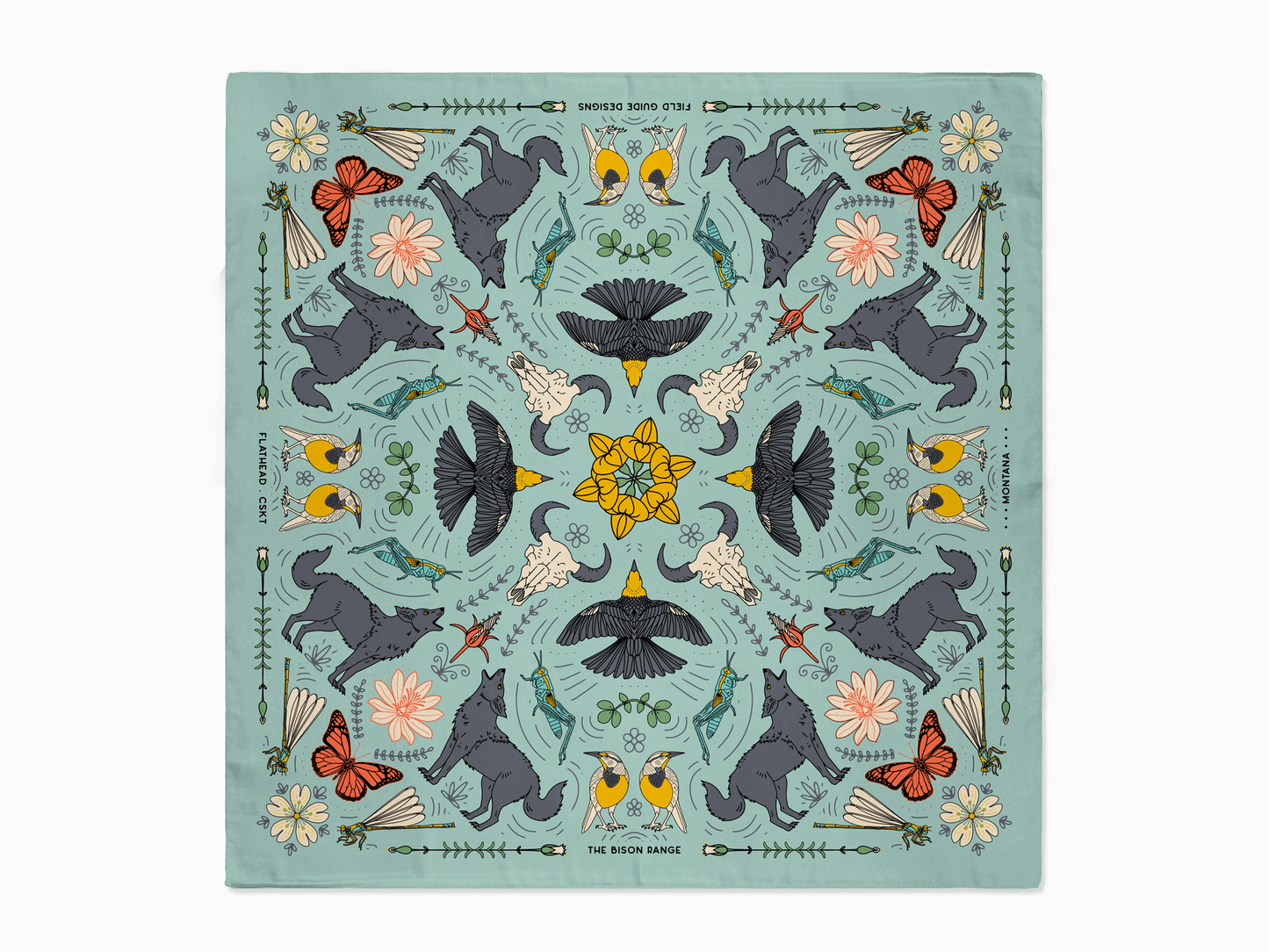 The Bison Range - Montana - Bandana