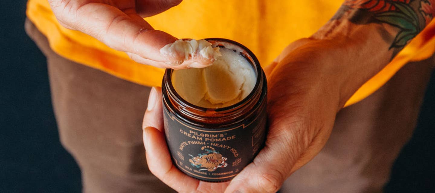 Clay pomade - Wild orange + Cedarwood
