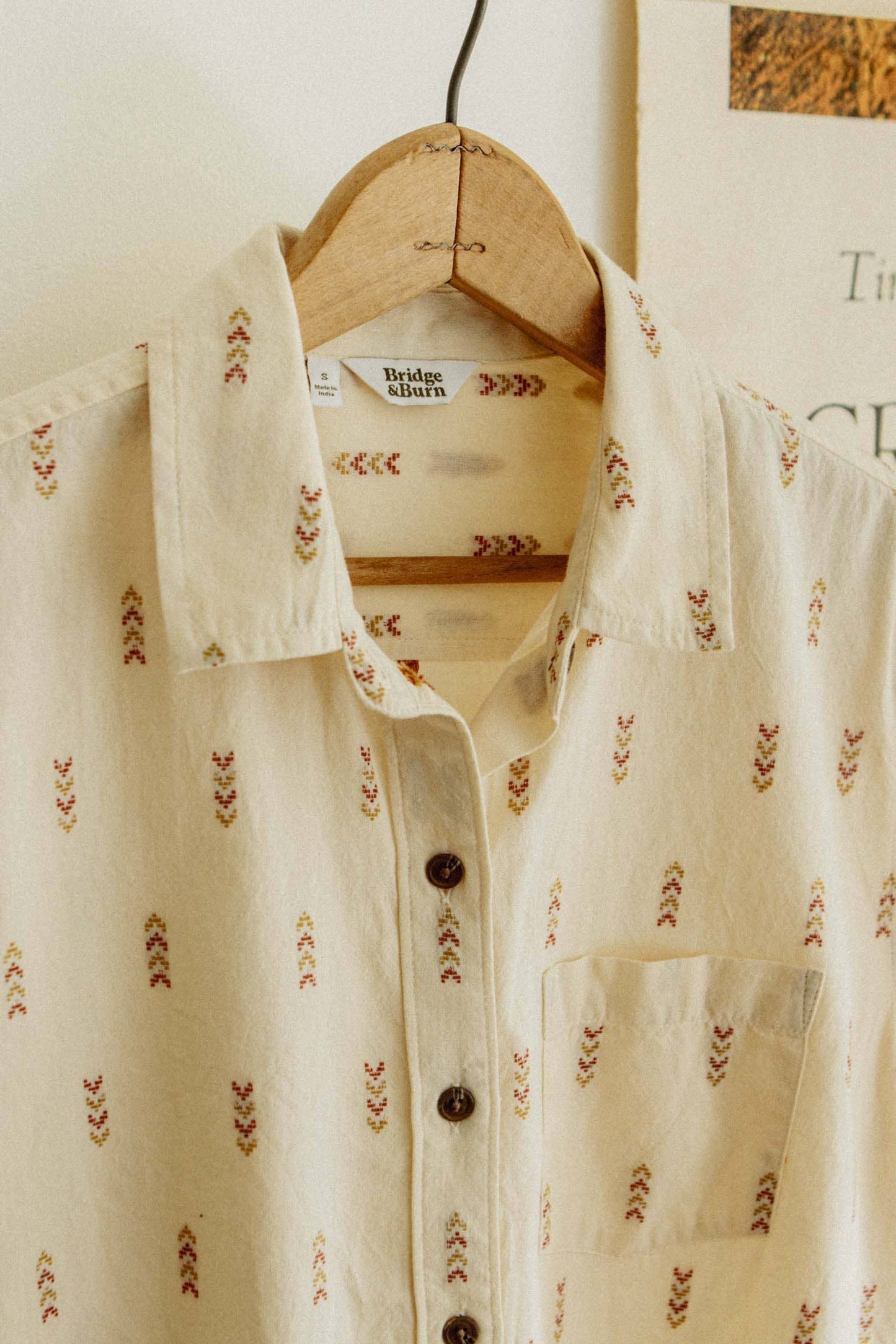 Lana Shirt / Dune Chevron
