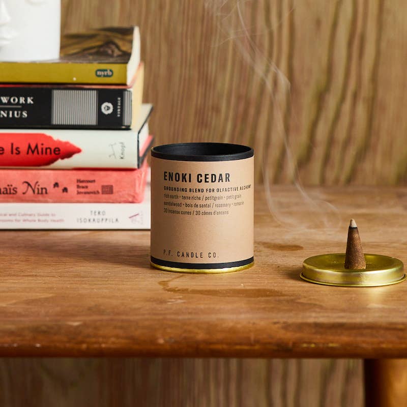 Enoki Cedar - Alchemy Incense Cones