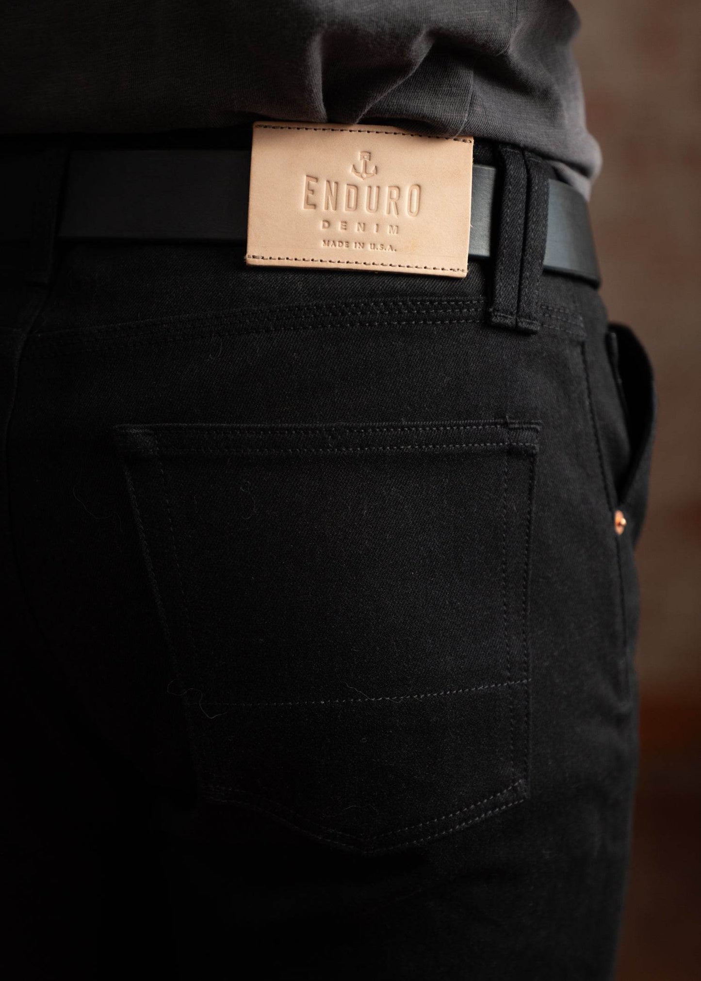 Enduro Denim Jeans in Black