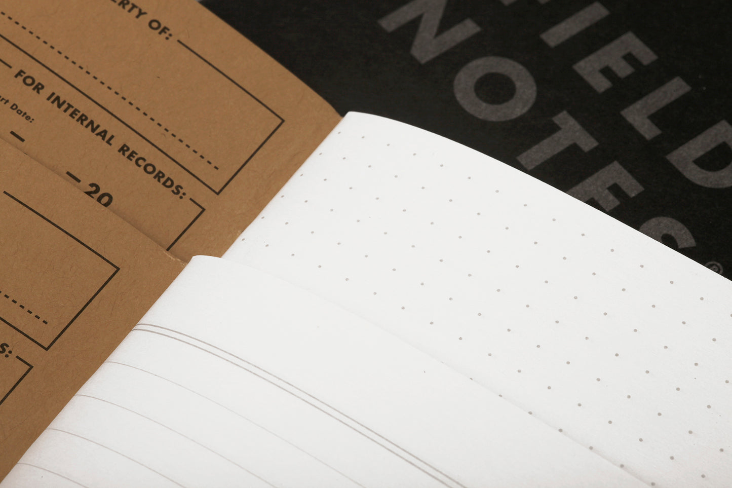 Pitch Black Note Book / Memo Book