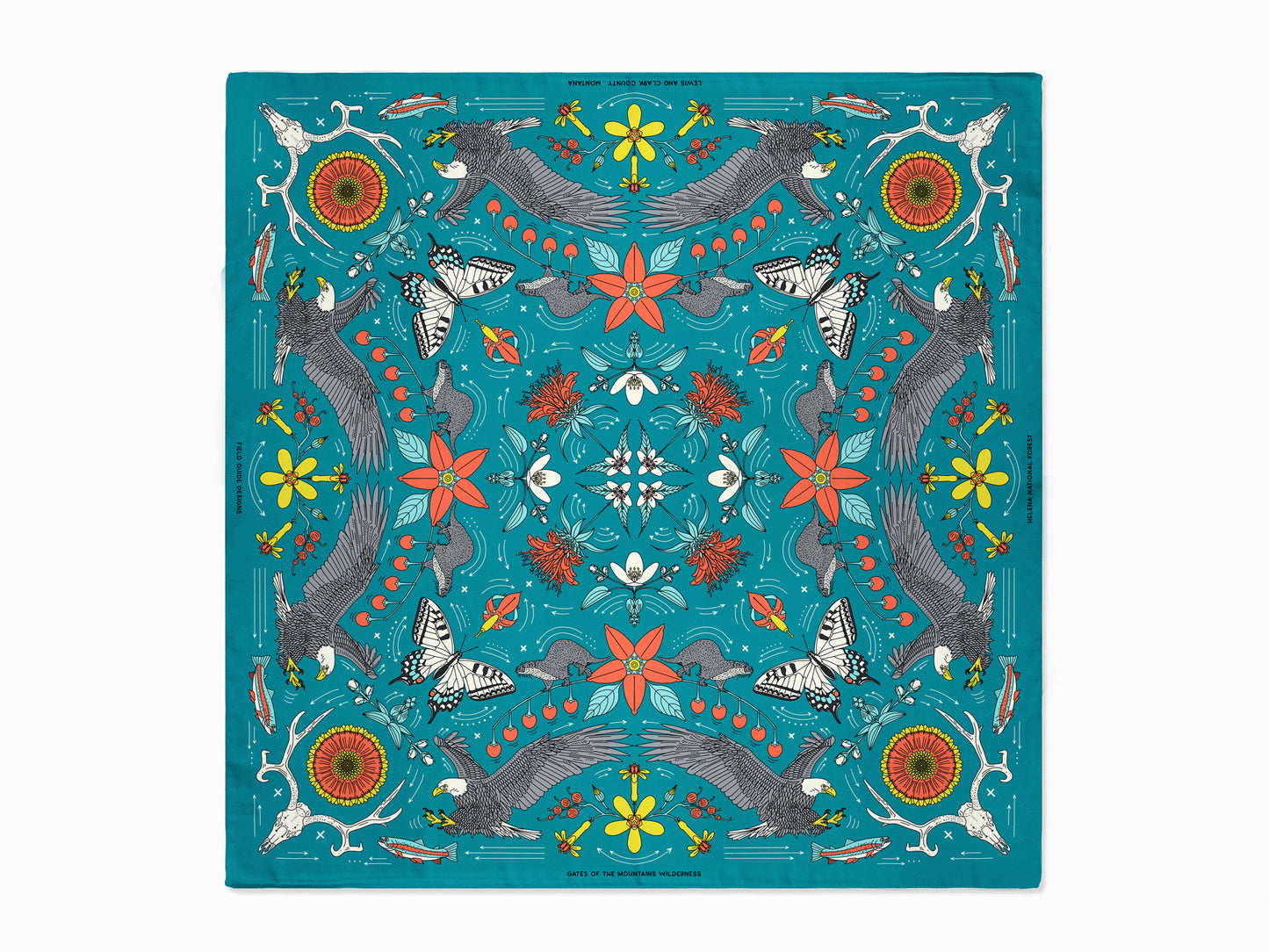 Gates of the Mountains Wilderness - Helena, Montana - Landmark Bandana