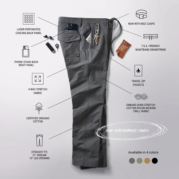 Layover Pro Traveler Pants - Military