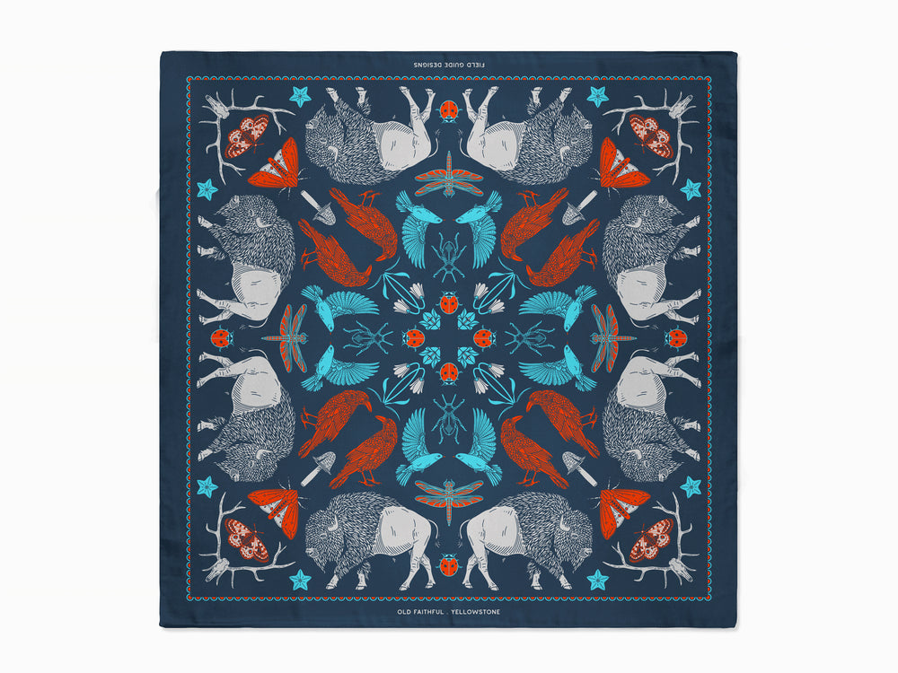 Old Faithful - Yellowstone National Park - Bandana