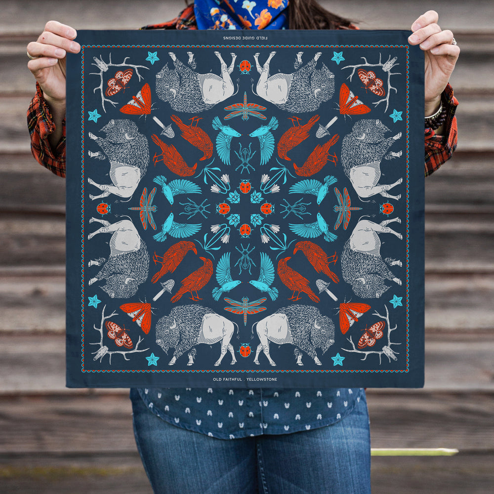 Old Faithful - Yellowstone National Park - Bandana