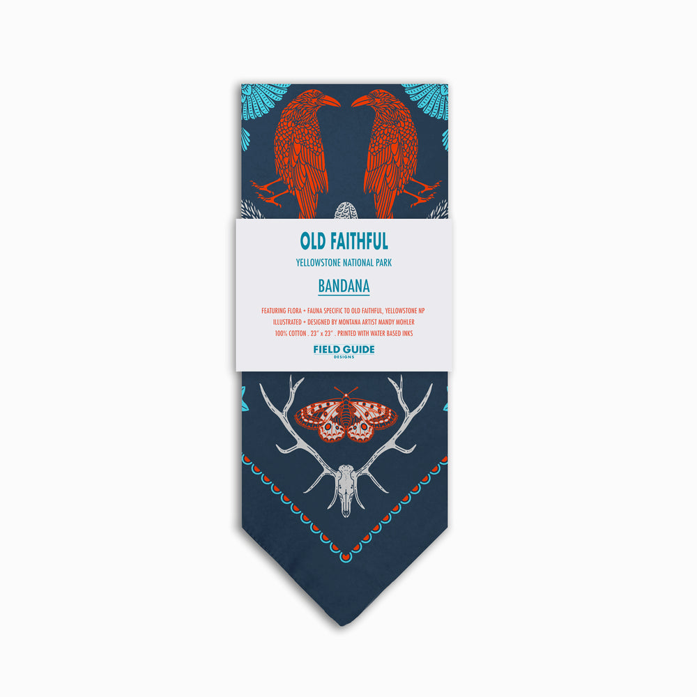 Old Faithful - Yellowstone National Park - Bandana
