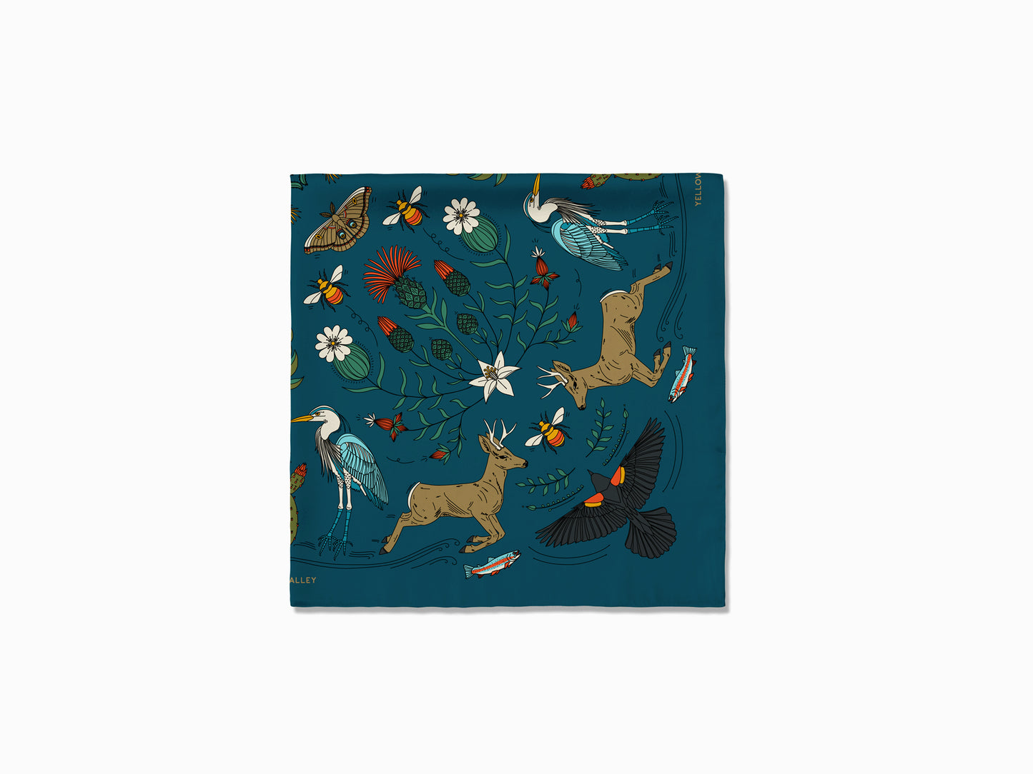 Paradise Valley - Yellowstone River - Montana - Landmark Bandana