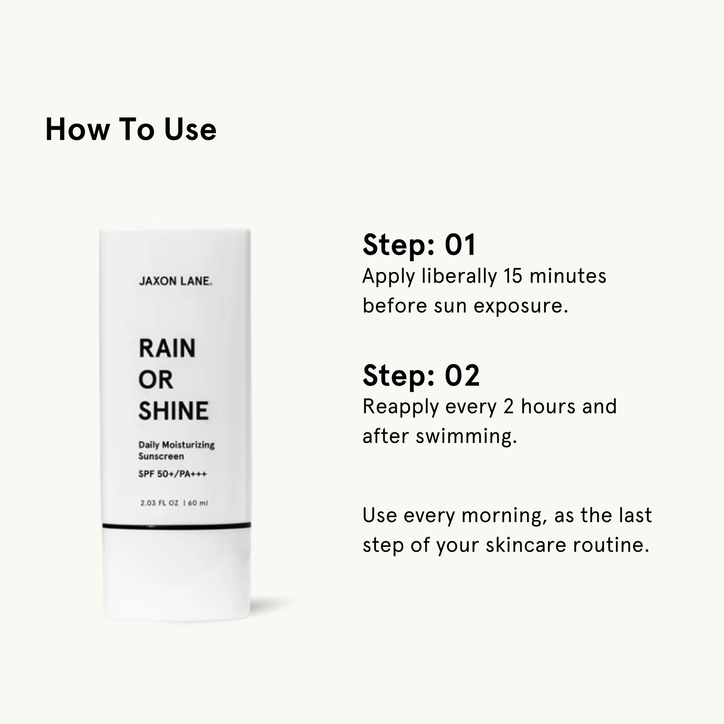 Rain Or Shine - Daily Moisturizing Sunscreen