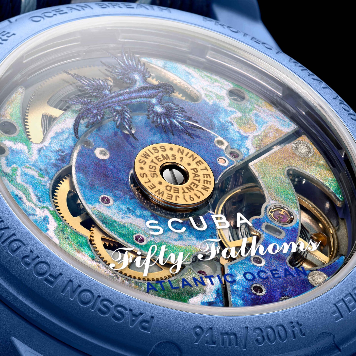 Blancpain + Swatch Fifty Fathoms Atlantic Ocean
