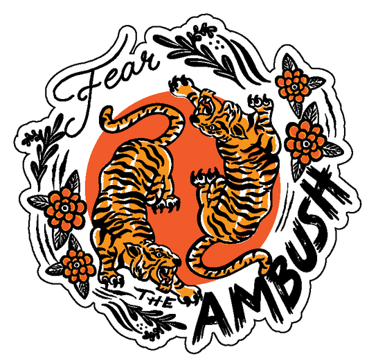 Fear the Ambush - Solo Sticker