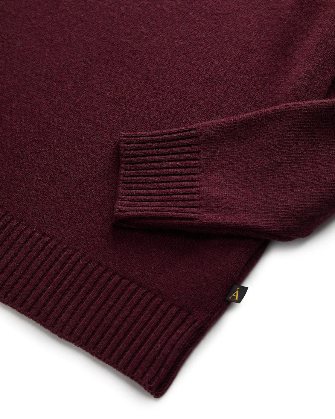 The Cashmino Crewneck - Merlot