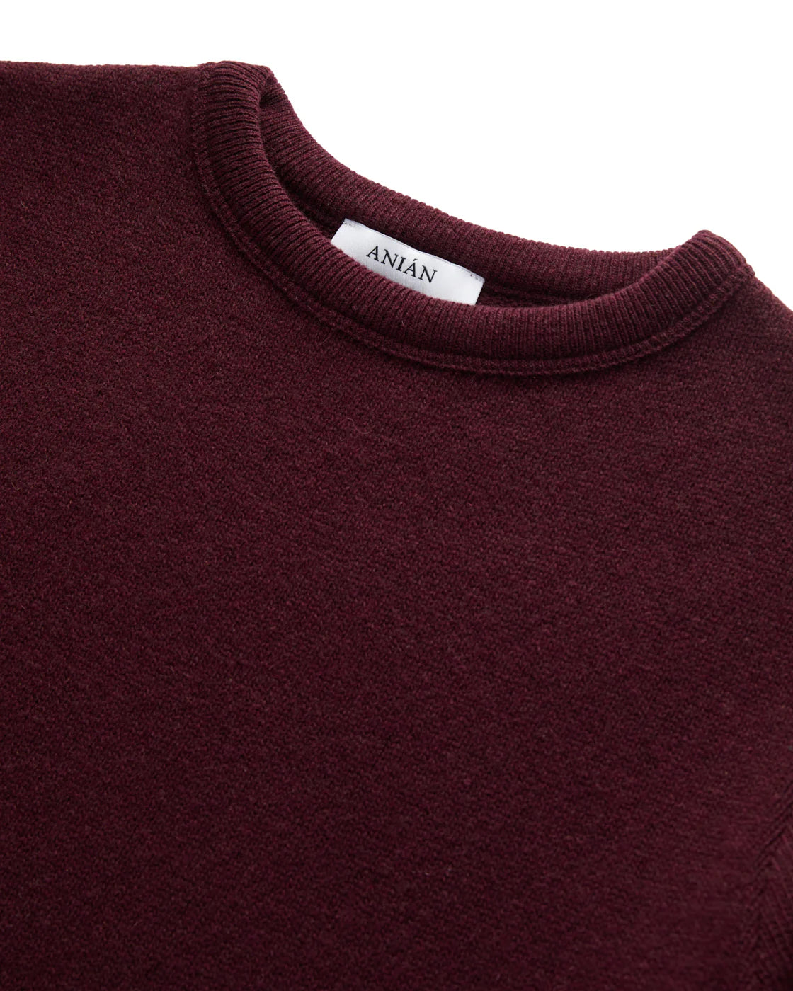 The Cashmino Crewneck - Merlot
