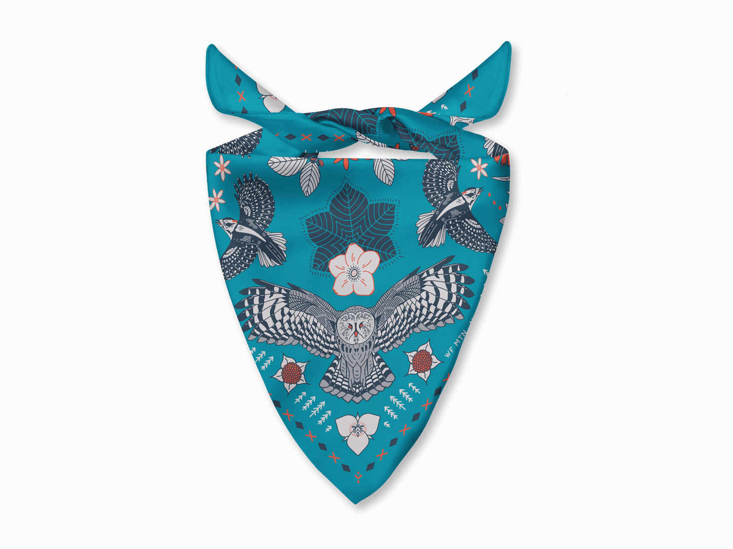 Whitefish Mountain, Flathead Valley, Montana Bandana NEW