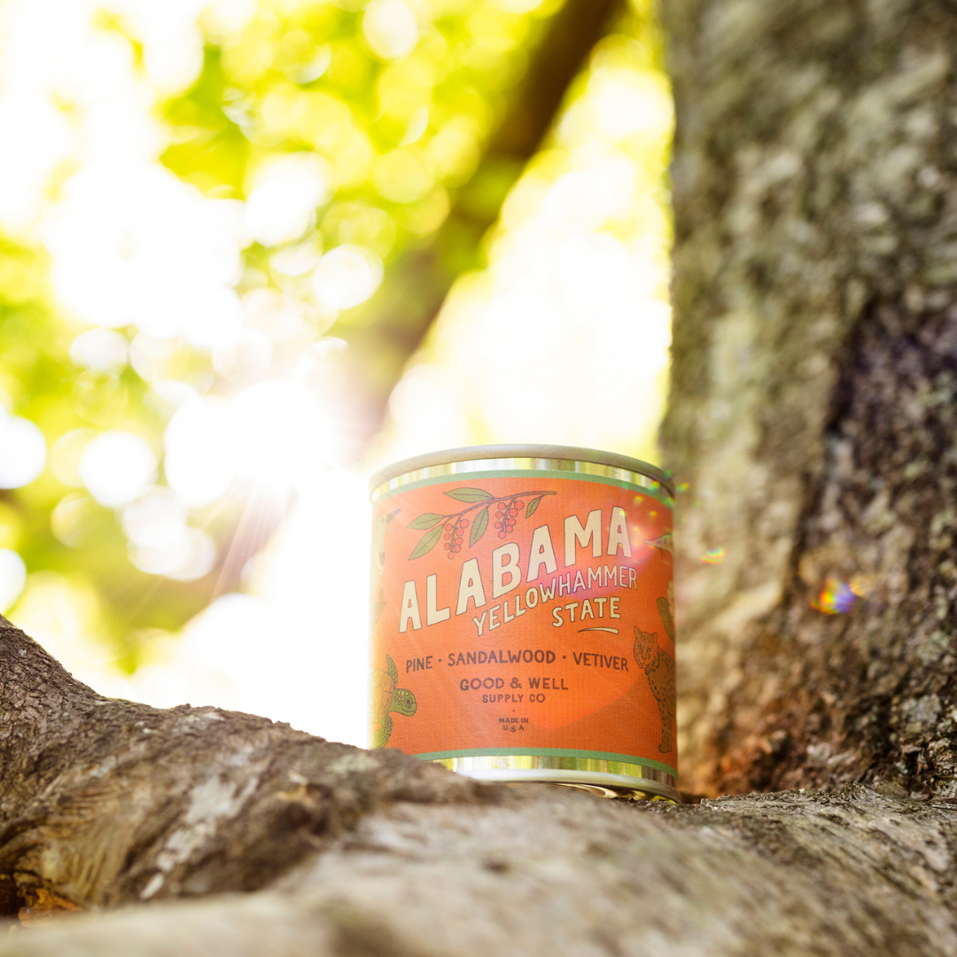 Alabama State Candle