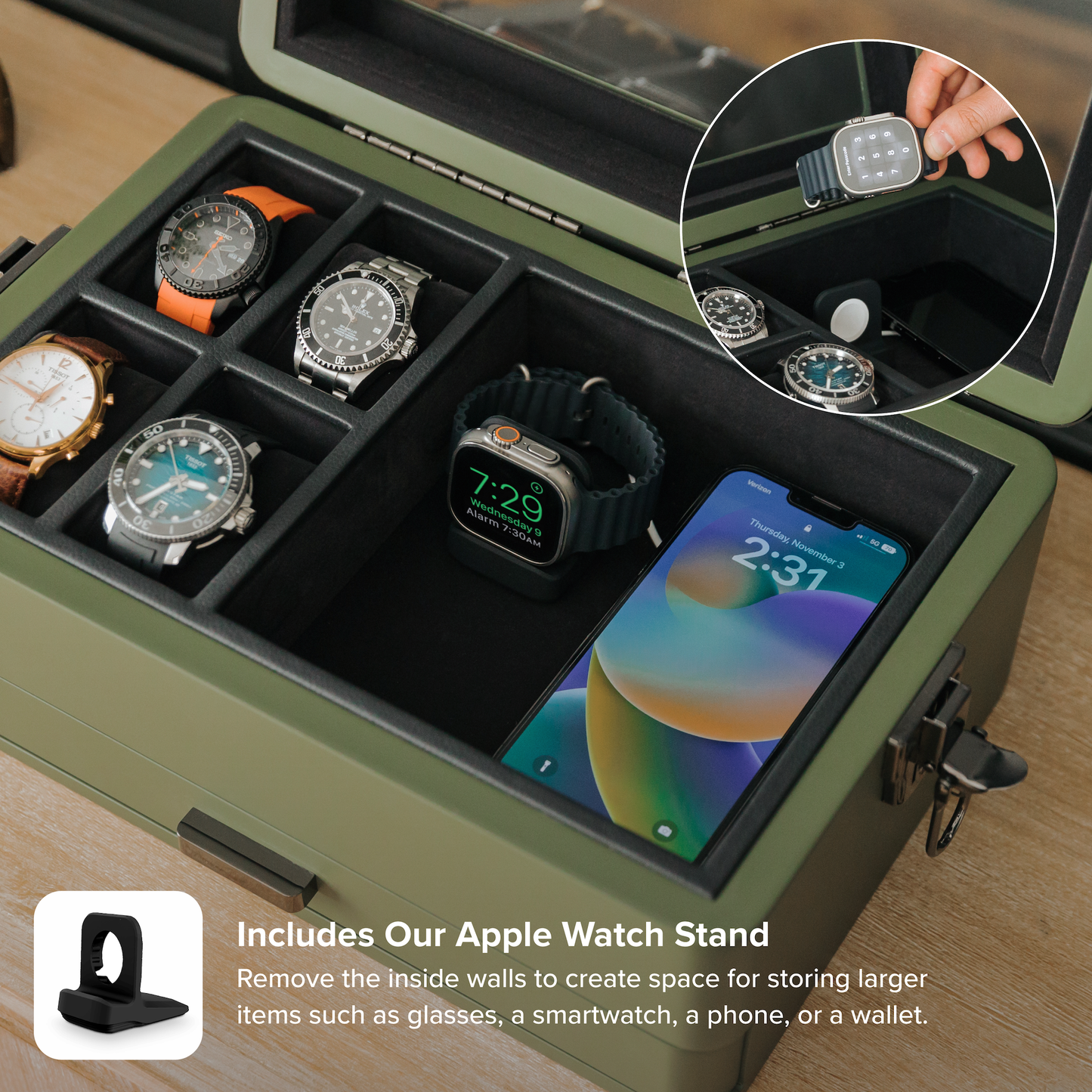 Military Watch Box - 10 Slot
