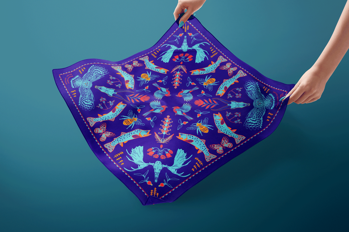 Beehive Basin, Big Sky, Montana Bandana - NEW