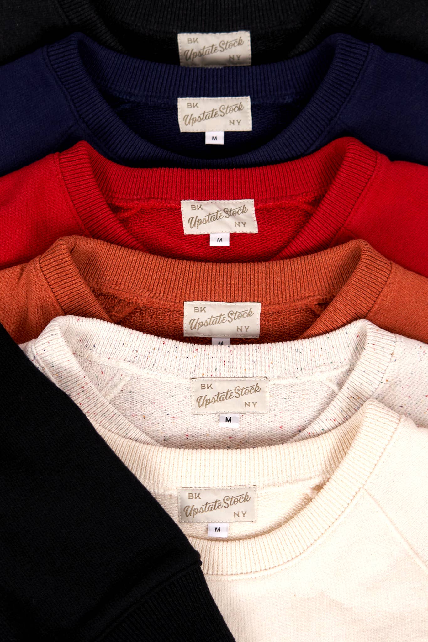 Amagansett Beach Upcycled Terry Cotton Sweater - Cherry Red