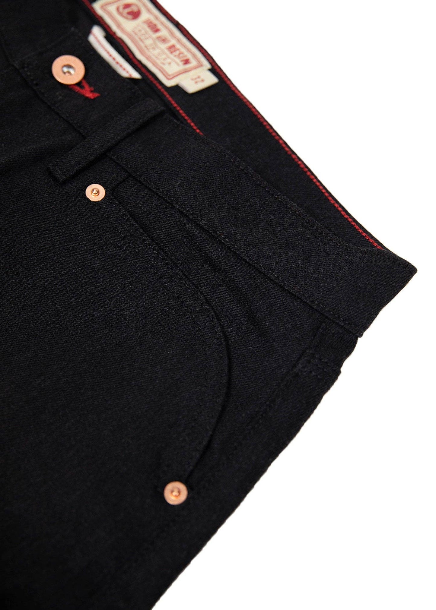 Enduro Reinforced Denim Jeans in Black