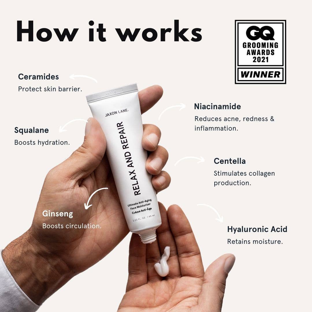 RELAX AND REPAIR - Ultimate Anti-Aging Face Moisturizer Men