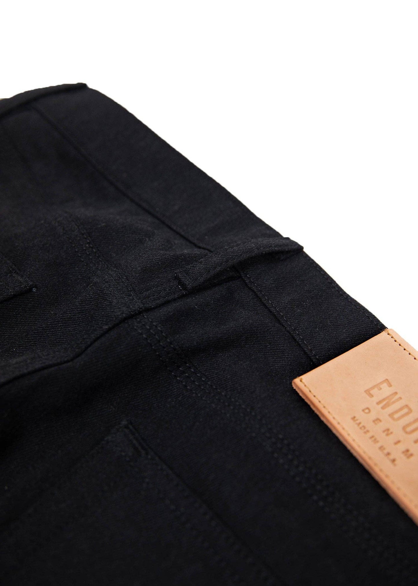 Enduro Reinforced Denim Jeans in Black