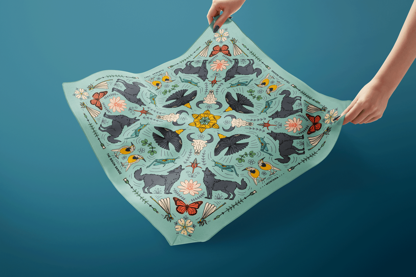 The Bison Range - Montana - Bandana