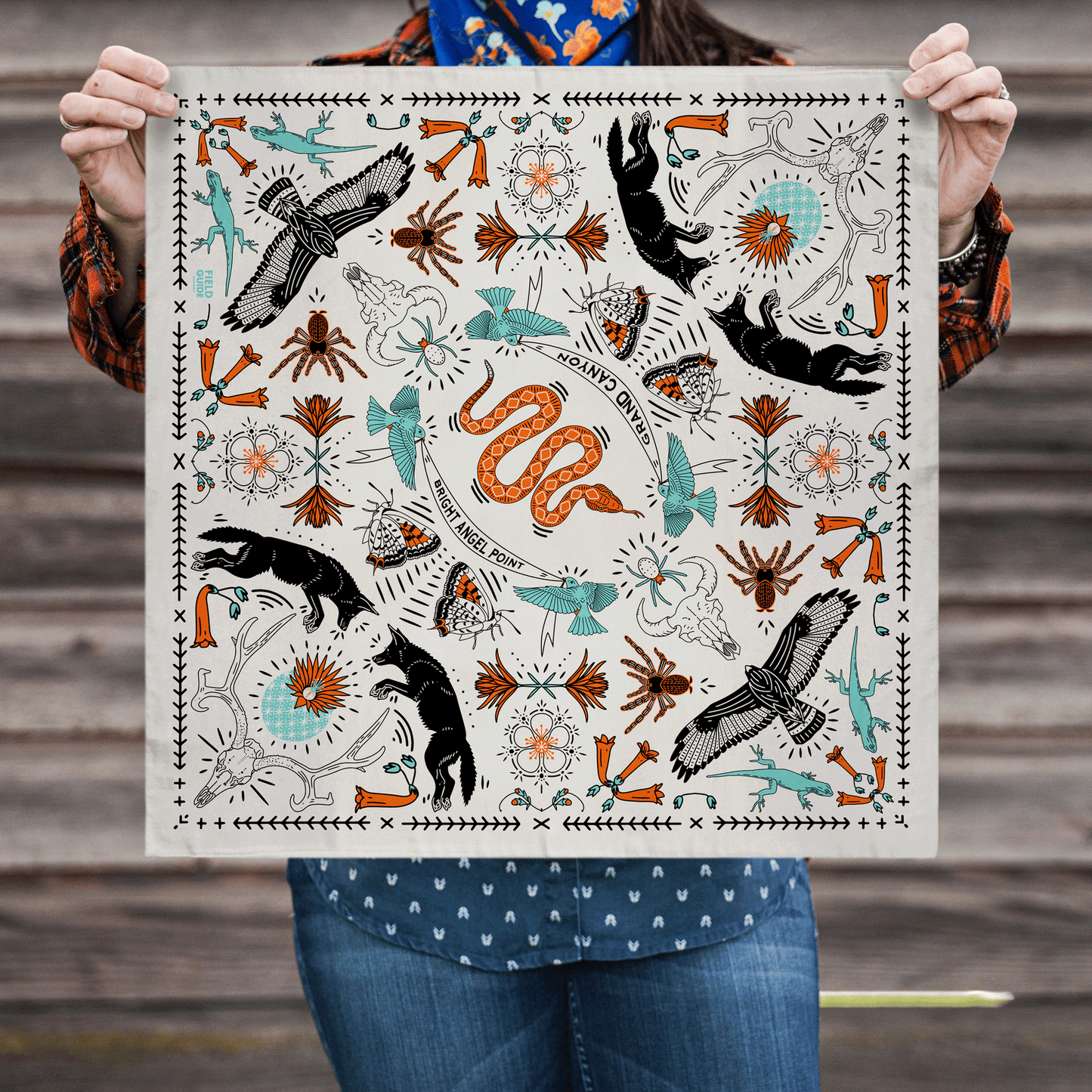 Bright Angel Point, Grand Canyon Bandana