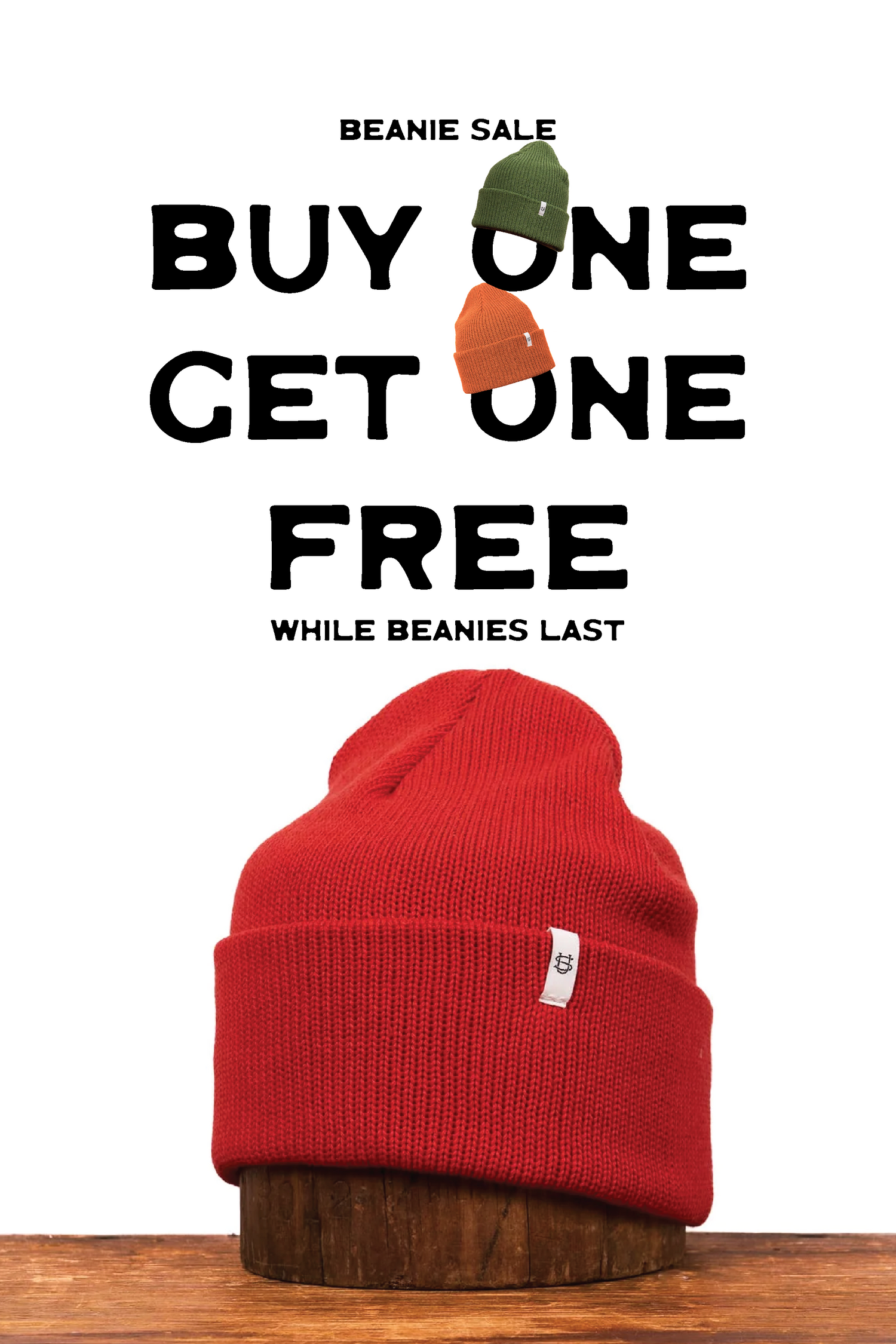 BOGO Beanie Sale