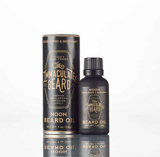 Beard Oil  NOON Cedarwood Bergamot 100% Natural