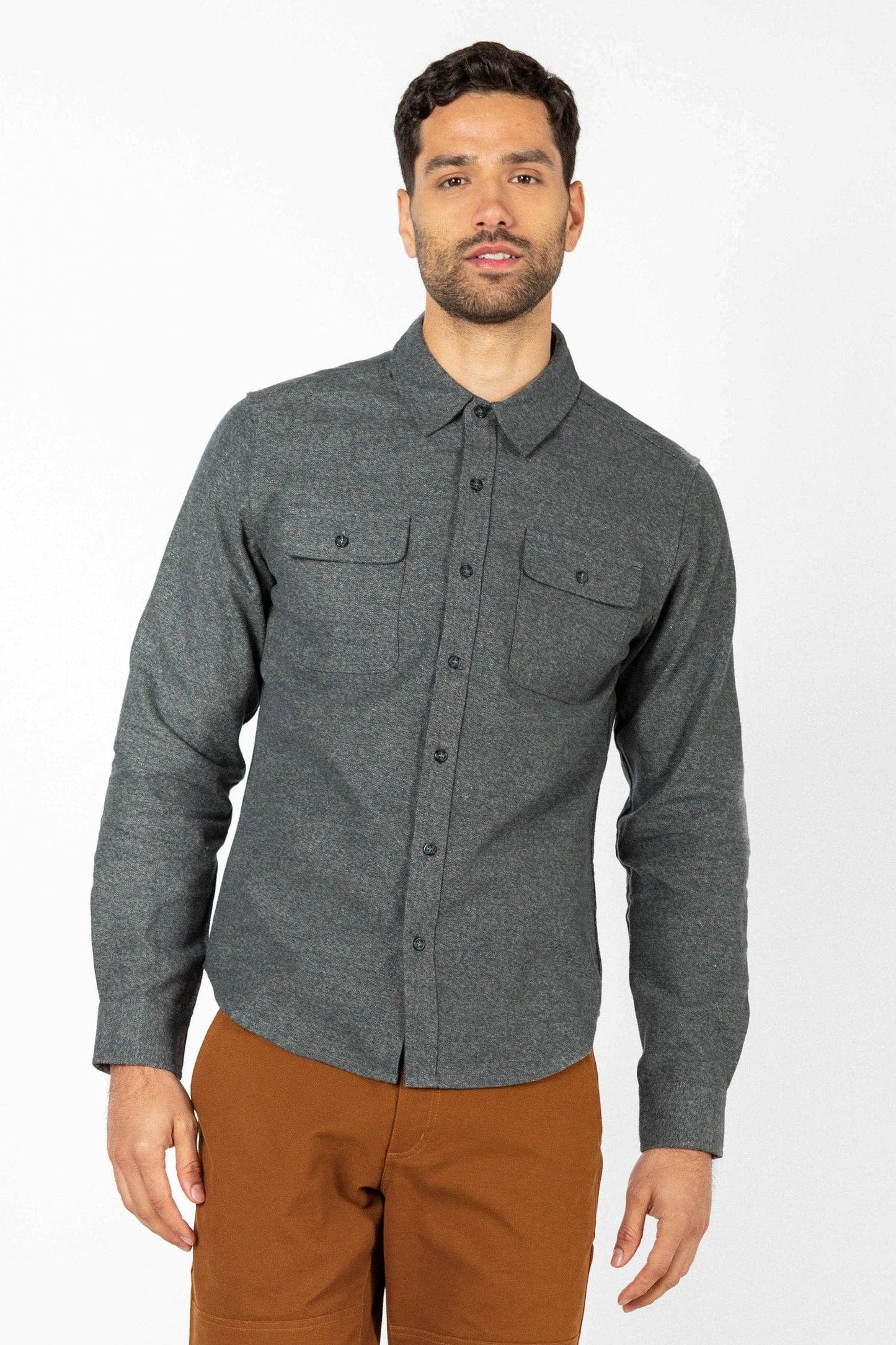 Cole Slim Shirt / Stone