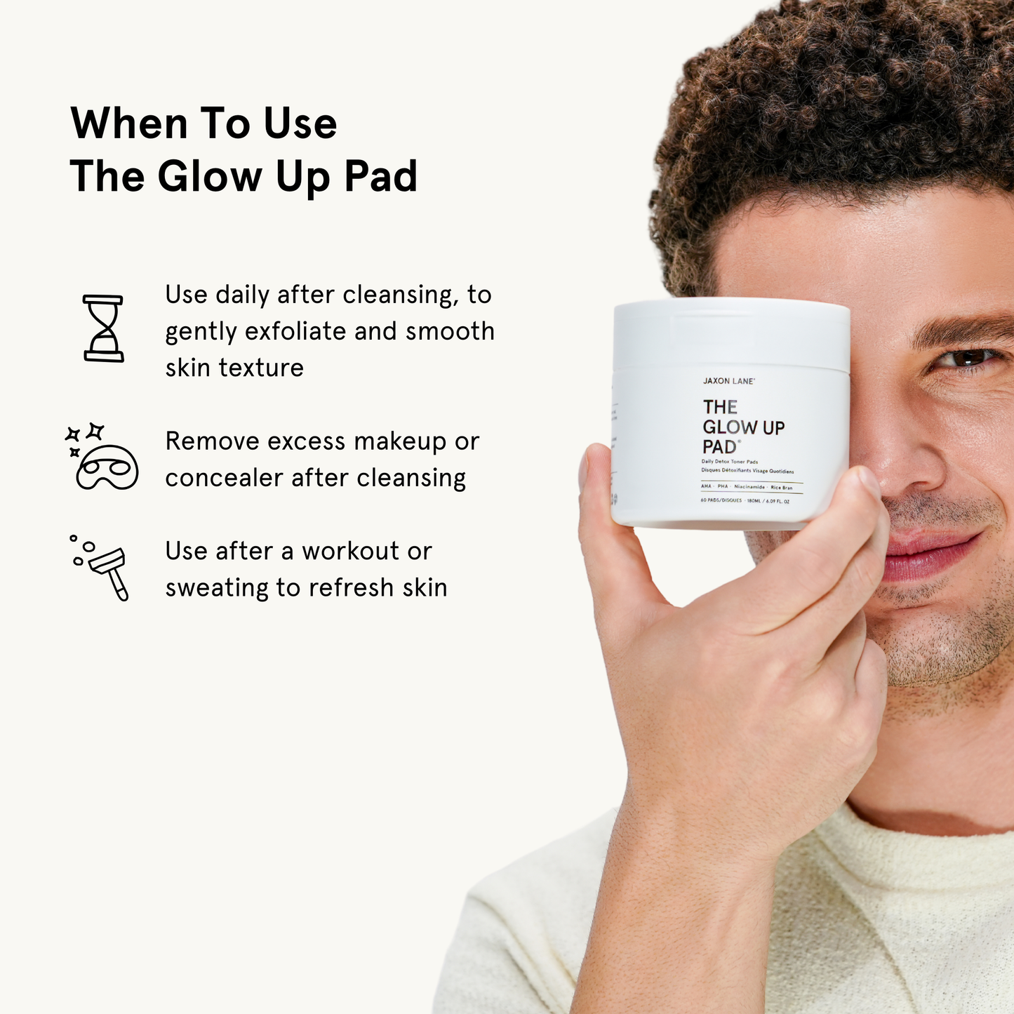 Glow Up Pad - Daily Detox Toner Pad (60 Pads)