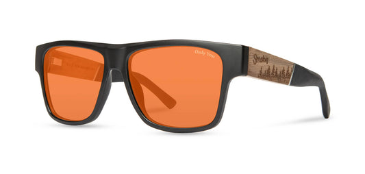 Smokey Bear x CAMP Cliff Sunglasses - Matte Black