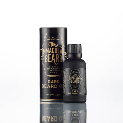 DARK Beard Oil: Tobacco Caramel Honey & Rose