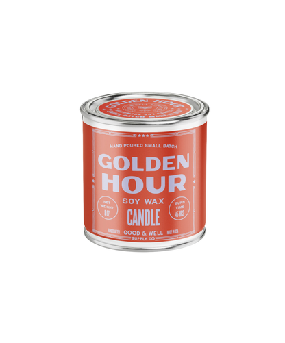 Golden Hour Soy Candle