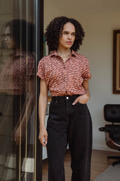 Bea Shirt / Desert Rain