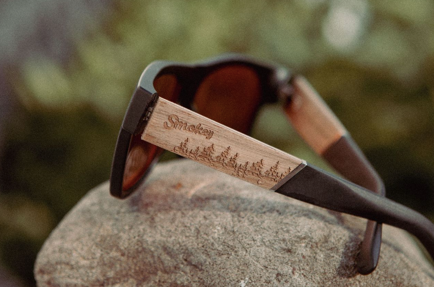 Smokey Bear x CAMP Cliff Sunglasses - Matte Black