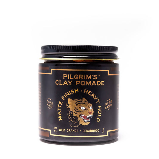 Clay pomade - Wild orange + Cedarwood