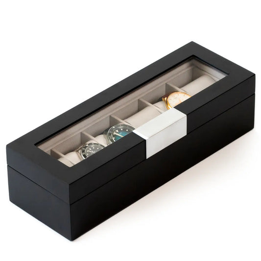 Modern Clip Watch Box - 6 Slot