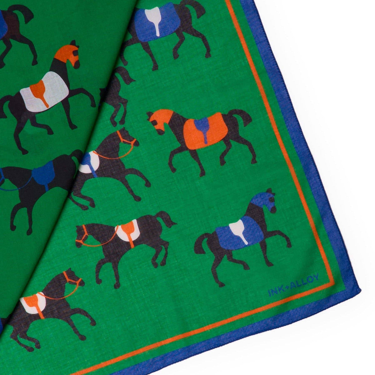Olivia Square Scarf Horse Print 36x36