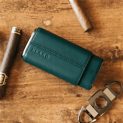 Premium 3 Cigar Travel Case