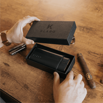 Premium 3 Cigar Travel Case