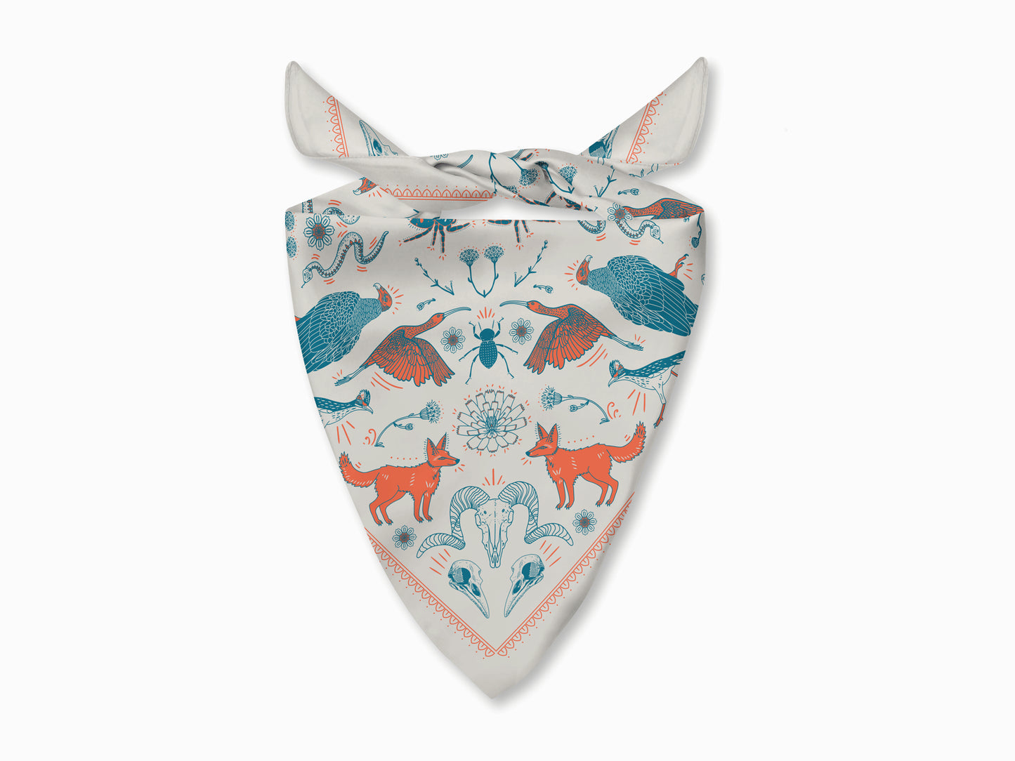 Badwater Basin - Death Valley Bandana - Natural
