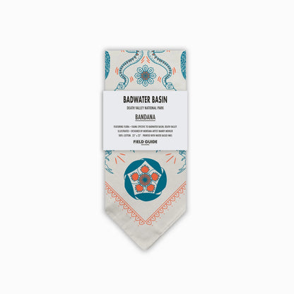 Badwater Basin - Death Valley Bandana - Natural