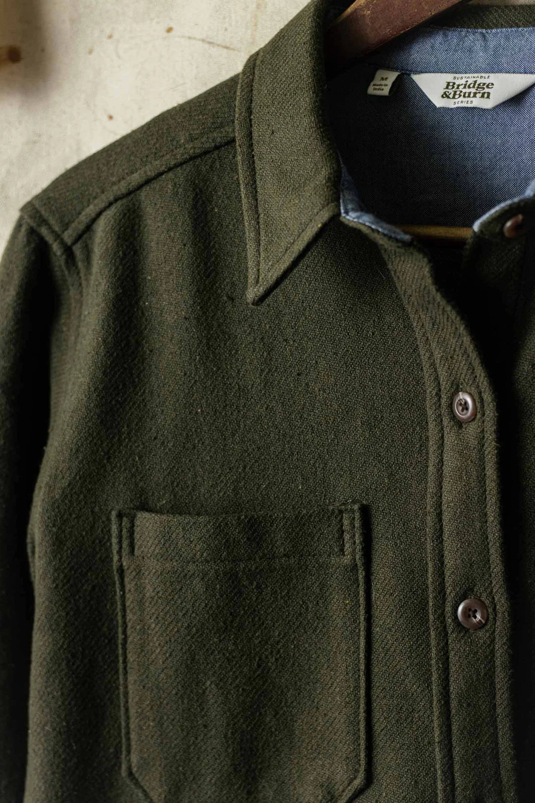 Dawson Overshirt Dark Sage
